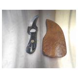 Custom Handmade Damascus Steel Boning Knife New 6"