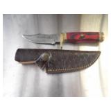 Custom Handmade Damascus Steel Hunting Knife New 8