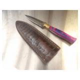 Custom Handmade Damascus Steel Hunting Knife New 8