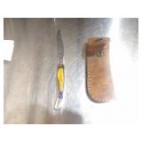 Custom Handmade Damascus Steel Lock Blade Knife Ne