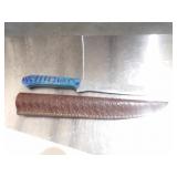 Custom Handmade Damascus Steel Brisket Knife New 1
