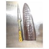 Custom Handmade Damascus Steel Hunting Knife New 9