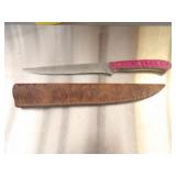 Custom Handmade Damascus Steel Brisket Knife New 1