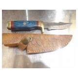 Custom Handmade Damascus Steel Hunting Knife New 8