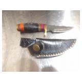 Custom Handmade Damascus Steel Hunting Knife New 6