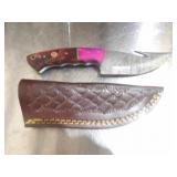 Custom Handmade Damascus Steel Hunting Knife New 8