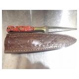 Custom Handmade Damascus Steel Hunting Knife New 9