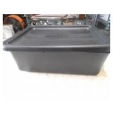 Black Parade Plastic Containers W/Lids 22x15x7