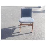 Bid x4 Blue Cushioned Chairs