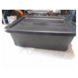 Black Parade Plastic Containers W/Lids 22x15x7