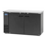 New 60" 2 Solid Door Back Bar Cooler SD-ABB60