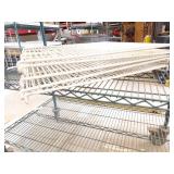 Bid X5: Nice Refrigerator Shelves 21.5"X24"