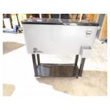 Moblie Stainless Steel Cold Beverage Holder 36"