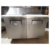 True 2-Door Sandwich Prep Table 48"