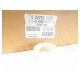 1 Box of 72 1.5" Ramenkin-Plain Ironestone