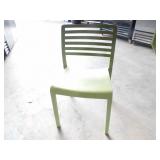 X4 Nice Green Patio Chairs