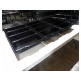 Black Parade Plastic Silerware Holders 21x11.5x3.5