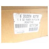 1 Box of 72 1.5" Ramenkin-Plain Ironestone