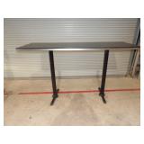 Black Bar Height Table 73x26