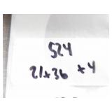 X4 Metro Rack Shelves 21x36