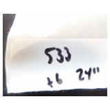 X6 Shelf Divders 24"