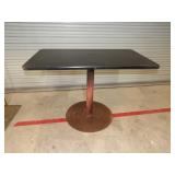 Black Resturant Table 42x30