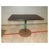 Black Resturant Table 42x30