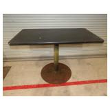 Black Resturant Table 42x30