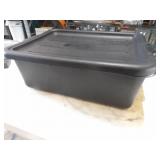 Black Parade Plastic Containers W/Lids 22x15x7