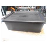 Black Parade Plastic Containers W/Lids 22x15x7