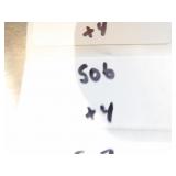 X4 Nice Brown Cushioned Chairs