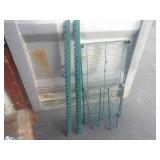 Nice 36"X18" Metro Style Wall Rack With Mounts