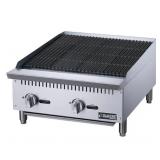 New Dukers Countertop Gas Charbroiler 24" DUK8565