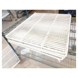 Bid X5: Nice Refrigerator Shelves 20.5"X24.5"