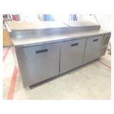 Randell 3- Door Pizza Prep Table 95"