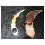 Custom Handmade Damascus Steel Boning Knife 7.5"