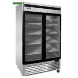 Atosa Glass 2-Door Reach-In Freezer 52x32x83 MCF87