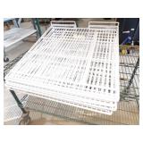 Bid X5: Nice Refrigerator Shelves 21.5"X23.5"