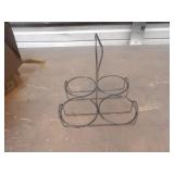 Bid x 14: New 4 Hole Condiment Jar Holders