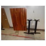 Wood Restaurant Table 48x30