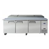 New W/ Warranty 93' Pizza Prep Table S&D
