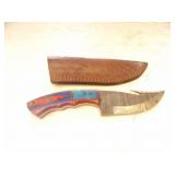 Custom Handmade Damascus Steel Hunting Knife New 8