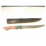 Custom Handmade Damascus Steel Brisket Knife New 1