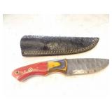 Custom Handmade Damascus Steel Hunting Knife New 8
