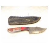 Custom Handmade Damascus Steel Hunting Knife New 8