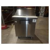 True 1-Door Sandwich Prep Table 27" Works
