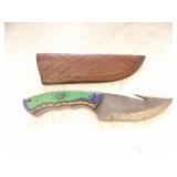 Custom Handmade Damascus Steel Hunting Knife New 8