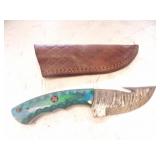 Custom Handmade Damascus Steel Hunting Knife New 8