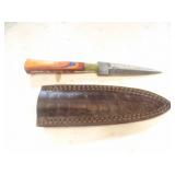 Custom Handmade Damascus Steel Hunting Knife New 8