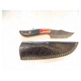 Custom Handmade Damascus Steel Hunting Knife New 8